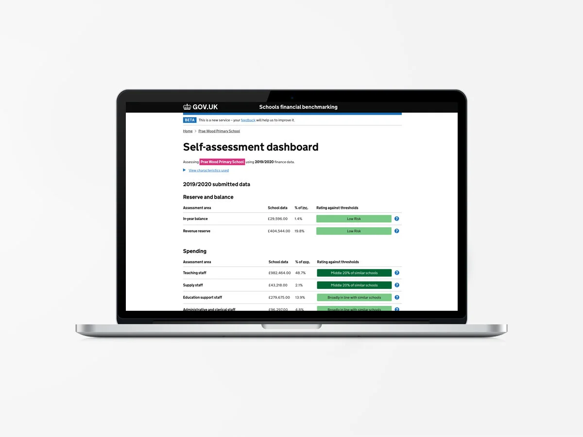 Department for Education projects